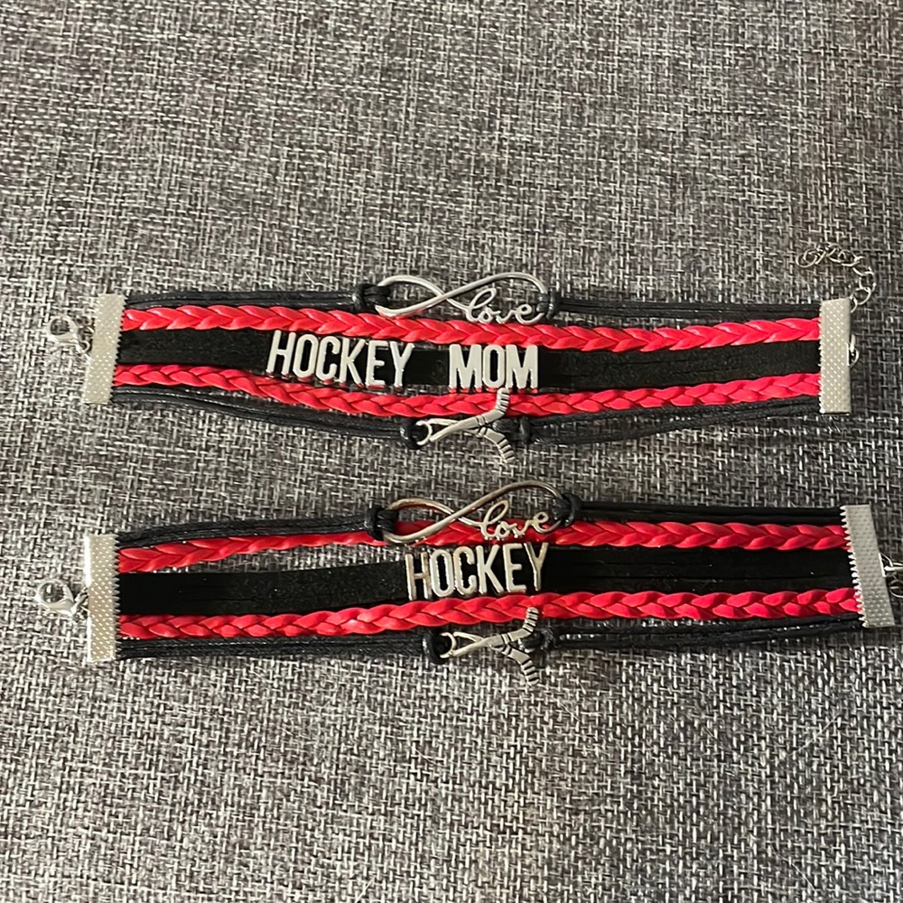 Hockey bracelets